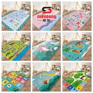 M / L / XL Crystal Velvet Carpet 5D /  Kids play mat /  Floor mat / Rug / Carpet