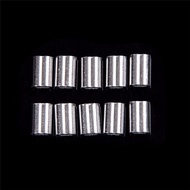 Dragon danux 50pcs 1.5mm Cable Crimps Aluminum Sleeves Cable Wire Rope Clip Fitting