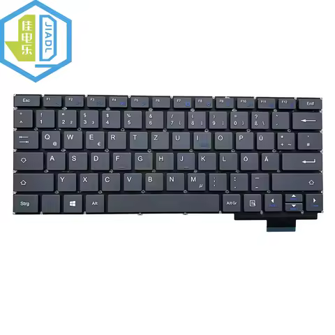 GR German Grey Notebook Keyboard For KY-280-2 K884 DX-17 Laptop Replaement Keyboard Without Frame