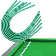 <2025 NEW> 6pcs BilliardsTable Bumpers Rubber Strip 4.1ft Pool Table Bumpers  Cushions