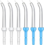 Replacement Tips for Waterpik Water Flosser Classic Jet Tips Waterpik Replacement Heads Periodontal Tips and Other Oral Irrigators (6 Periodontal Tips)