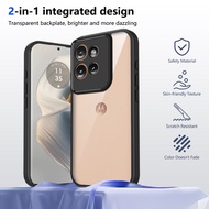 Casing for Motorola Moto G75 5G G 75 MotoG75 XT2437-2 XT2437-3 Phone Case Clear Acrylic Transparent 