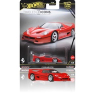 Hot Wheels Car Culture Timeless Icons Ferrari F50 | Real Riders Diecast JBK56