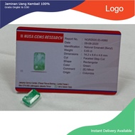 Zamrud COLOMBIA Gem Stone + NGR MEMO