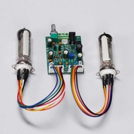 6E2 Cat's Eye Tube Dual Channel Music Rhythm Fluorescent Indicator Drive Board Radio Power Amplifier