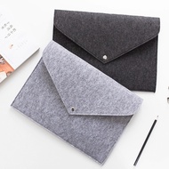 A4 Felt File Bag Minimalist Business Office A4 Data Buckle File Bag Storage Bag