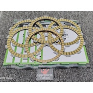 CONTENTS 6 PCS CLUTCH PLATES NINJA 150 R RR CLUTCH PLATES NINJA 150R RR KAWASAKI SUPER