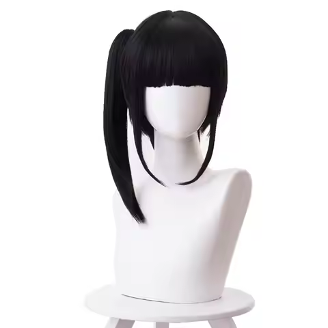 Demon Slayer Kimetsu No Yaiba Tsuyuri Kanao Wig Anime Cosplay Dark Brown Wig Men Women Heat Resistan