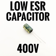 Low ESR Capacitor 400V 0.1uF 0.22uF 0.33uF 0.47uF 1uF 2.2uF 3.3uF 4.7uF 6.8uF 8.2uF 10uF 22uF 47uF
