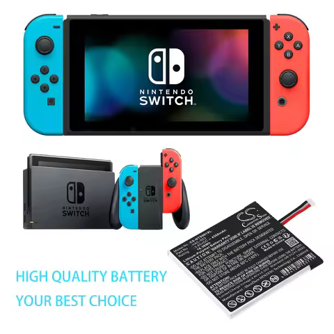 Cameron Sino 4600mAh Battery For Nintendo Switch HAC-001 HAC-S-JP/EU-C0 HAC-003 HAC-A-BPHAT-C0