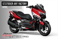 สติ๊กเกอร์ฉลาม XMAX 2018-2022 Shark Monster  คุณภาพ3Mแท้เคลือบใสด้านกันรอย