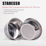 Staresso Basket Filter Unpressurized 53mm for SP300 / Basket Filter Non Suppressor SP-300 Mirage Plu
