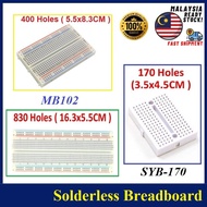 MB102 Solderless Breadboard Mini Medium Large 170 400 830 Holes Dupont Jumper Wire EE Components Ard