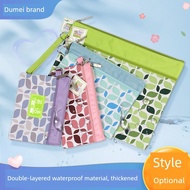 file document file zipper a4 Dumei a4a5b6 beg dokumen NF-623E berkapasiti besar corak warna kain Oxf