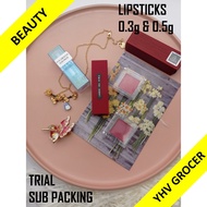 100% 3CE Lipstick SUB PACKING REPACK TRIAL 口红分装