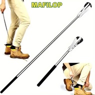 MAFILOP Shoe Puller, Retractable Stainless Steel Shoe Assistant, General Lazy Shoe Horn Adjustable H