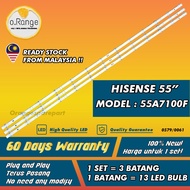 / 55" 55A7100F 55A6100G Backlight LAMP HISENSE 55 INCH LED TV BACKLIGHT 55A7100 5A7100F 55A6100 Mla3