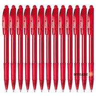 PENTEL WOW Ballpoint Pen 0.7mm BK417-B (Red Ink)