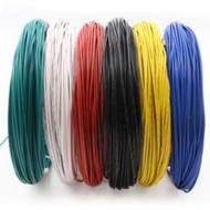 MERAH MINIMAL AWG 20 22 24 26 White Copper Stranded Electrical Cable Minimum Purchase 3 Meters Price