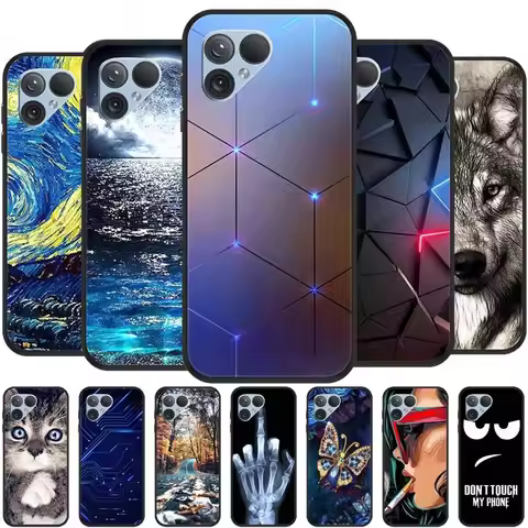 For Fairphone 5 Case 6.46" TPU Animals Soft Silicone Bumper Back Cover Phone Cases for Fairphone5 5G