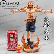 One Piece GK LX MAX Series Three Brothers Ace Anime Figure Model Merchandise