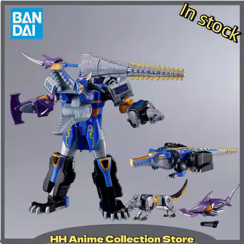 【Pre-sale】 Bandai Shokugan SMP Hyakuju Sentai Gaoranger Gao Hunter Blue Moon Poseable Assembly Brand