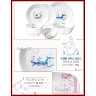 [Made in USA] CORELLE Moomin Korean edition 2 people for 9 pcs tableware