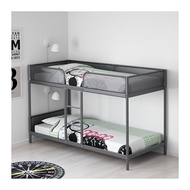 Swedish Design TUFFING Bunk bed frame for Children or Adults , dark grey, 90x200 cm