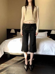 CASA PROJECTS - (Pre-Order) Studded crop pants