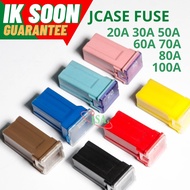 JCase Automotive Cartridge Fuse Female Type 20A 30A 50A 60A 70A 80A 100A