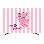 Pink Panther TV cover dust cover hanging LCD 55 inch 50 curved surface 65 cover computer TV cover wall hanging