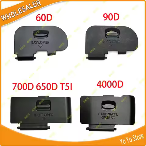 1PC For Canon EOS 60D 90D 700D 650D T5I 4000D Battery Cover Door Cap Repair Part-