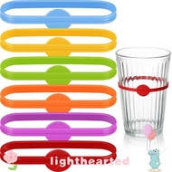 LIGHTHEARTED Wine Labels Goblet Tag Party Supplies Silicone Beer Glass Cup
