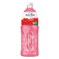 Mogu Mogu Strawberry Juice with Nata De Coco 1L