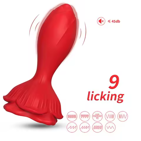 Wireless Remote Control Anal Plug Dual-use Multi Frequency Vibration Product Consolador Sexual Silic