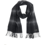 Hickey Freeman Patterned 100% Cashmere Scarf for Men – Ultra-Soft Men’s Winter Scarves, 66-Inches x 