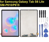 หน้าจอ LCD ต้นฉบับสำหรับ Samsung Galaxy Tab S6 Lite SM-P610/P615 พร้อม Digitizer Full Assembly