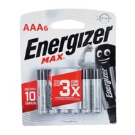 ENERGIZER Max Battery AAA (6pcs) [SG]