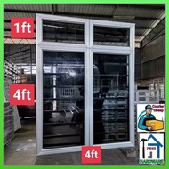 (Ready Stock) Top Hung 5ft x 4ft Frame Tingkap 3in1