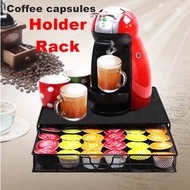 Nespresso/NESCAFE Dolce Gusto Capsule Coffee Holder Rack/Slim Coffee Pod Capsules Storage Drawer Display Holder