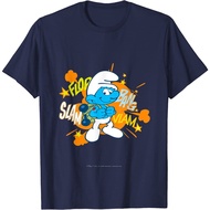 The Smurfs TLV hefty Printed T-Shirt For Men And Women