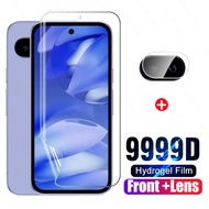 2in1 For Google Pixel 9a Screen Protector Soft Hydrogel Film Not Glass Gogle Pixel9a 9 A Pixel9a 5G 