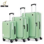 Closed Front Opening Cover New Style Middle Opening Luggage Trolley Case Boarding Case Lightweight F