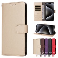 Business Leather Flip Case For Google Pixel 9 10 9A 8A 8 Pro XL Wallet Card Photo Holder RFID Blocki