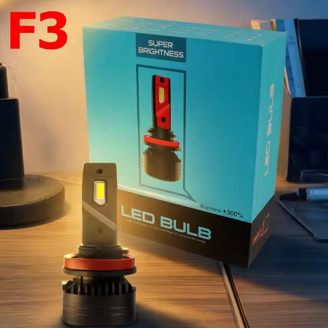 F3 led 90W H4 H7 h4 H8 H11 h13 Car LED Headlights Bulb Fog Light H7 H11 H8 9005 9006 H1 880 Car LED 