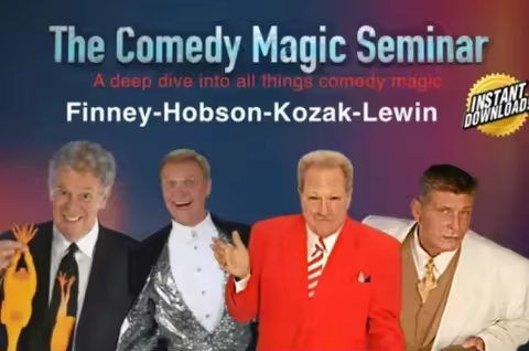 The Comedy Magic Seminar Download Nick Lewin Productions - Magic tricks (Instant Download)
