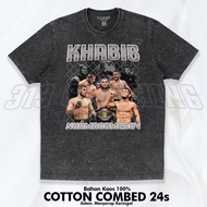 Khabib Nurmagomedov UFC Washed T-Shirt UFC Khabib Nurmagomedov Washing T-Shirt