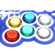 【Support-Cod】 6pcs 5v 12v Illuminated Led Push Button 30mm Sanwa Obsc-30 For Arcade Game Kit Diy Joystick Console