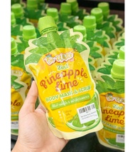 สบู่สครับ Be White  สับปะรดมะนาว บีอีไวท์