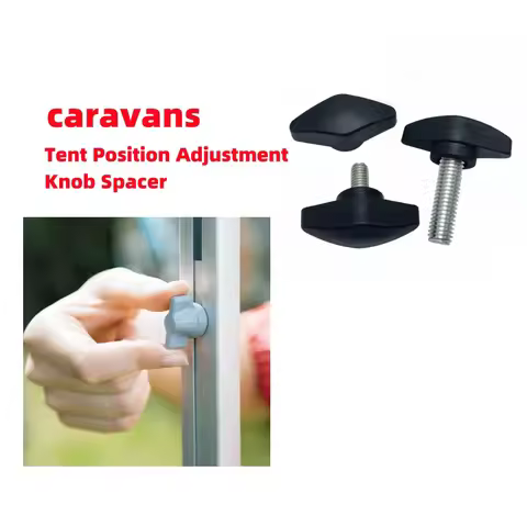 1PCS Caravans Upright Awning Legs Adapt Tightening Screw For Fiamma Awning Leg Rafters Knob And Wash